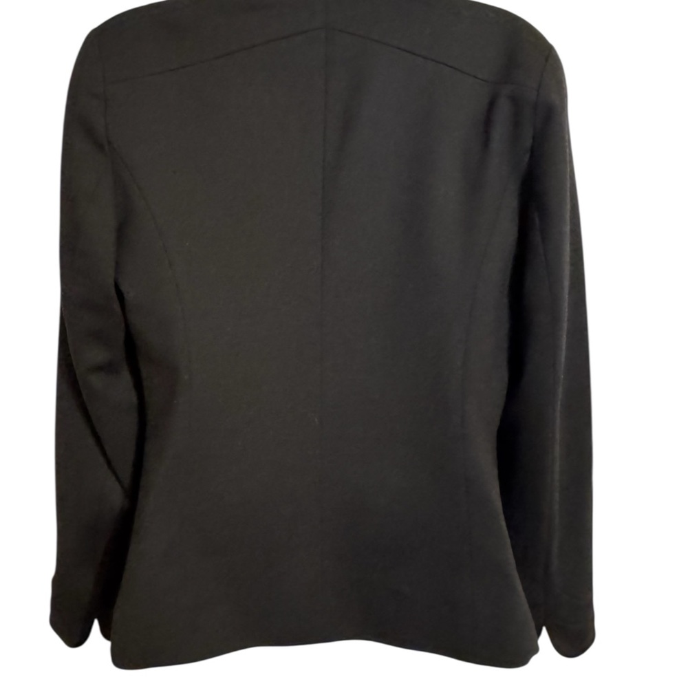 Coldwater Creek Black Jacket Size: 6 #U - Picture 7 of 10